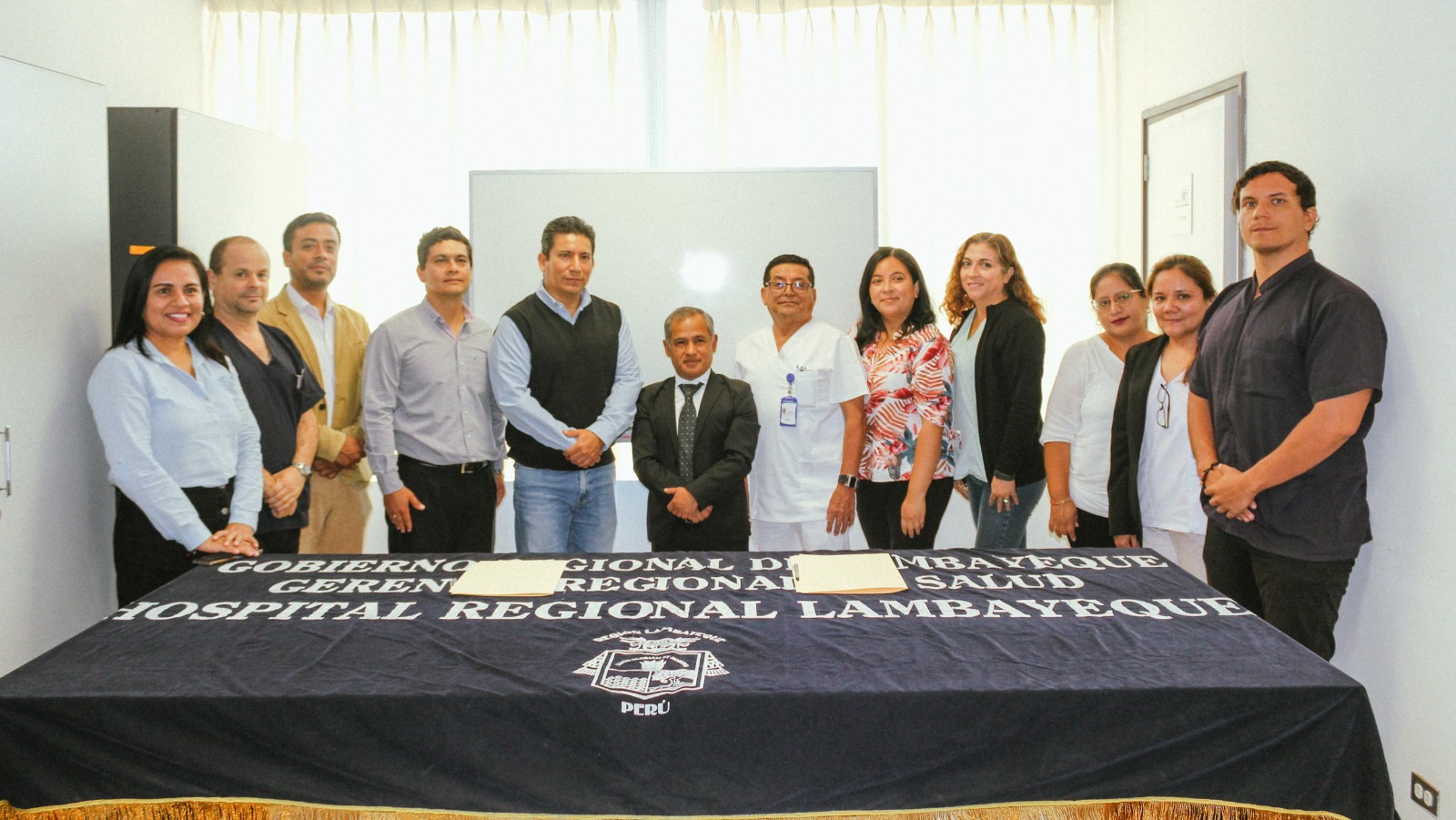 Hospital Regional Lambayeque firma convenio con el IMTAvH-UPCH