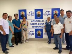 Miembros de la Unidad de Virología del IMTAvH-UPCH, visitaron el Hospital Santa Gema y la Red de Salud del Alto Amazonas en Yurimaguas