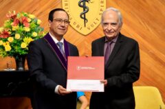 Celebramos al Dr. Jorge Arévalo Zelada, nuevo Profesor Emérito de la Universidad Peruana Cayetano Heredia