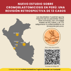 ¡Nuevo Estudio sobre Cromoblastomicosis en Perú: Una Revisión Retrospectiva de 13 Casos!