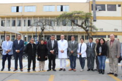 IMTAvH realiza la entrega de materiales al Hospital Nacional Cayetano Heredia en el marco del Convenio de Cooperación Interinstitucional