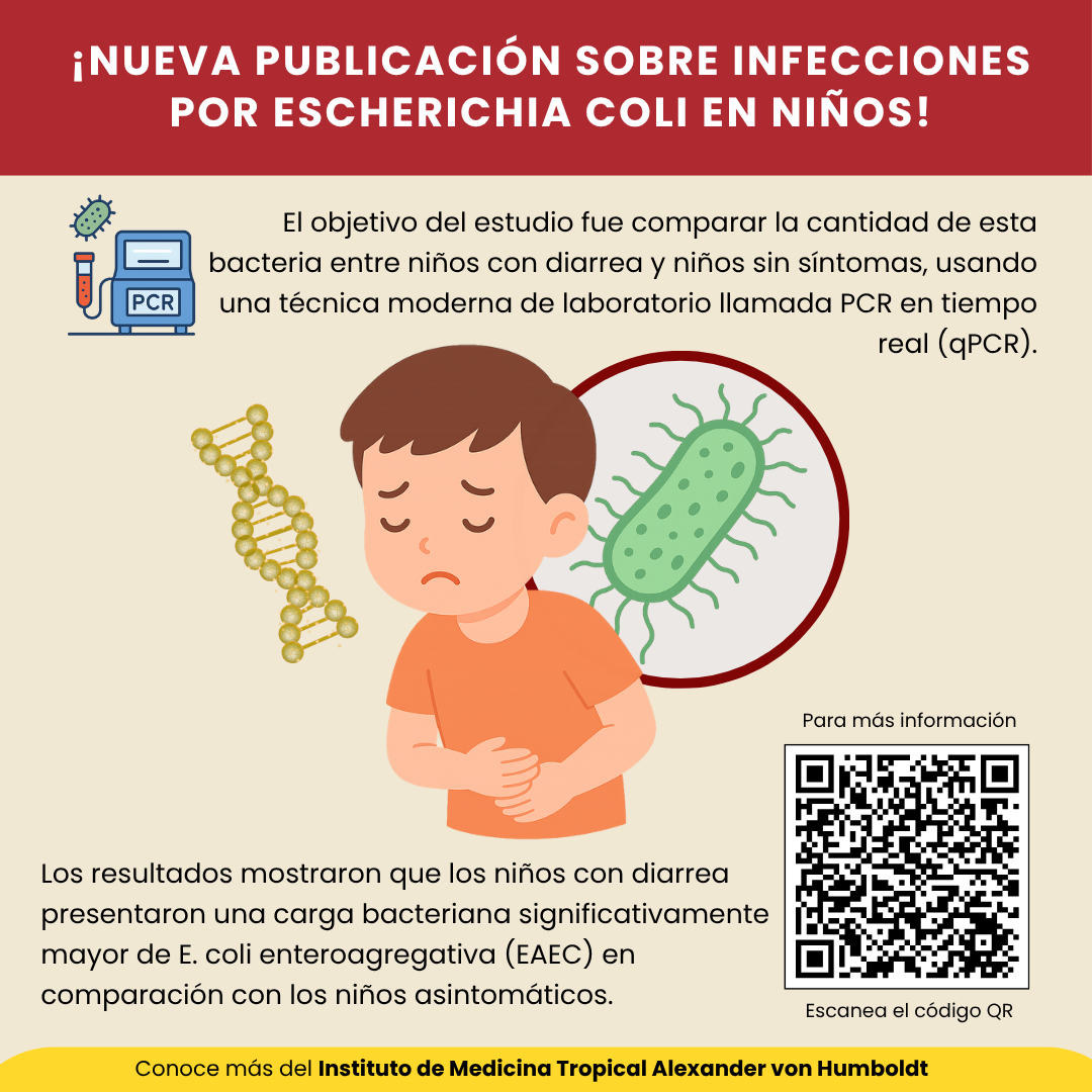 ¡Nueva publicación sobre infecciones por Escherichia coli en niños!