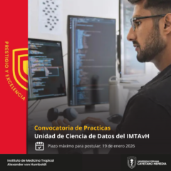 Convocatoria de Practicas – Unidad de Ciencia de Datos del IMTAvH