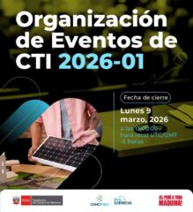 Organización de Eventos de CTI 2026-01 – PROCIENCIA