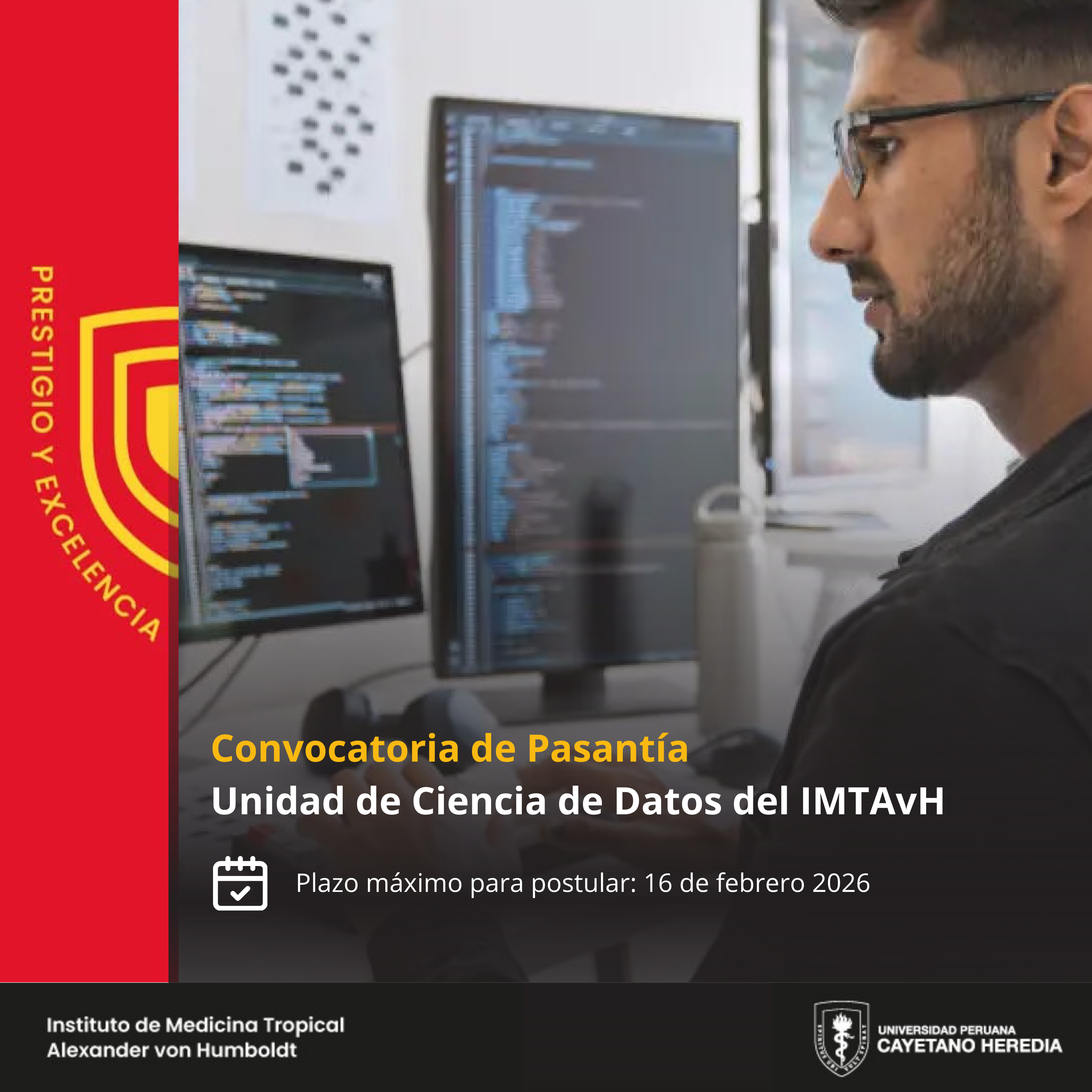 Convocatoria de Pasantía- Unidad de Ciencia de Datos del IMTAvH