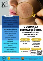 V Jornada Dermatológica para el Médico del Primer Nivel de Atención – Edición 2026
