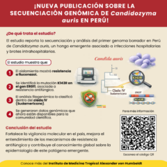 ¡Nueva publicación sobre la secuenciación genómica de Candidozyma auris en Perú!