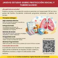 ¡Nueva publicación sobre protección social para personas afectadas por tuberculosis en el Pacífico Occidental!
